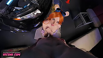 Demi Hawks' Orale En Vaginale Seksprestaties Als Gadget Hackwrench In Vr-Porno