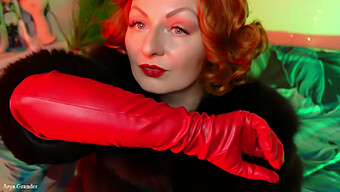 Milf'S Latex Fetish: A Hot Video With Arya'S Gloves And Asmr