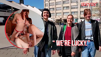 German Hotties Indulge In Spring Break Lesbian Fun With Clit And Nipple Play