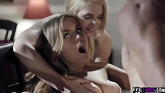 Cute Teen Gets Her First Taste Of Pussy Licking On Her 18th Birthday