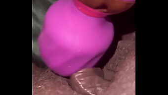 Milaj'S Pov Experience With A New Vibrator On Her Big Natural Tits