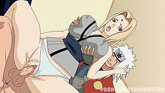 Cô Gái Nhật Bản Tsunade Bị Jiraiya Đụ Trong Một Bản Nhái Khó Tính