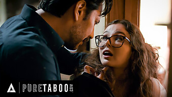 Taboo Student Leana Lovings Takes On A Dominating Professor In Hardcore Scene