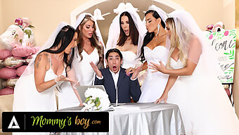 Mature Bride Punished By Wedding Planner In Intense Gangbang