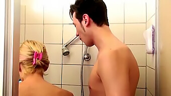 Step-Mother Seduces And Fucks Her Stepson In The Shower