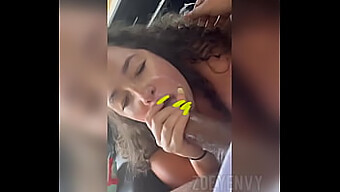 สาวอ้วนสวยสุดฮอตได้รับใบหน้าหลังจากให้ Blowjob