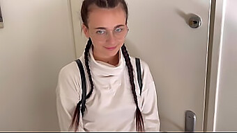 Slutty Student Gets Anal And Creampied By Seductive Teacher