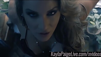 Sólová Sezení Kayly Paige Se Sexuálními Hračkami Vám Vyrazí Dech!